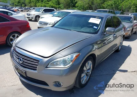 2011 Infiniti M37 z USA, uszkodzony, nr VIN JN1BY1AP6BM324491